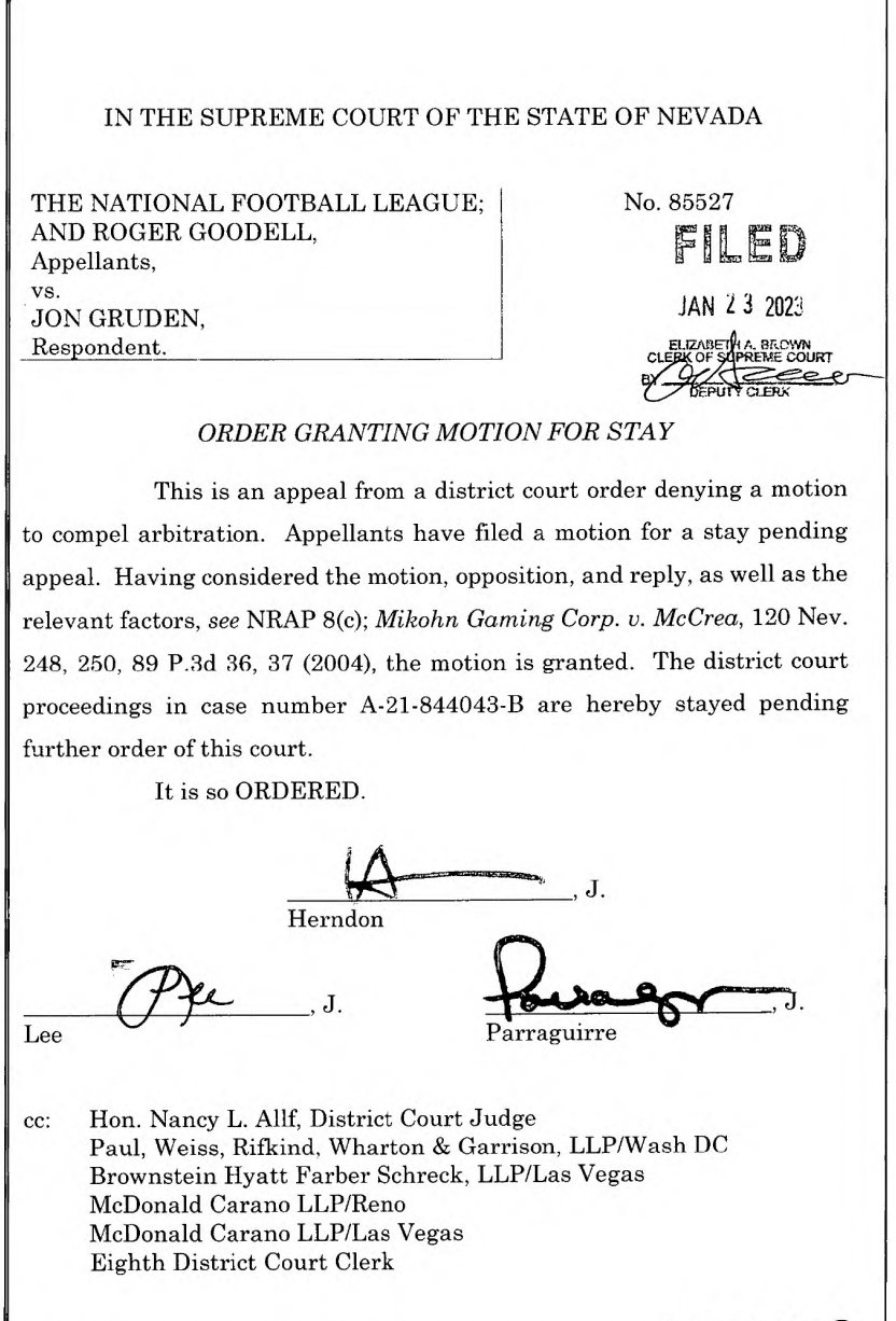 This Just Changed Everything: Nevada Supreme Court Ruling In The Gruden Case - ayb9rnc