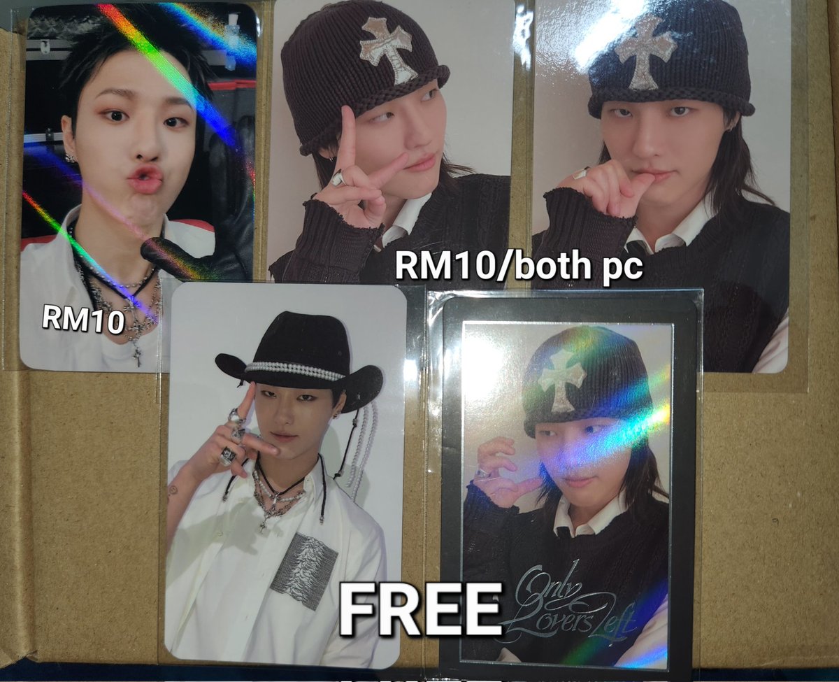 🍁 WTS | HELP RT | 🇲🇾 🍁

Woodz official photocard 
- price in picture
- postage thru shopee

#pasarswoodz #pasarwoodzmy @pasarWOODZ