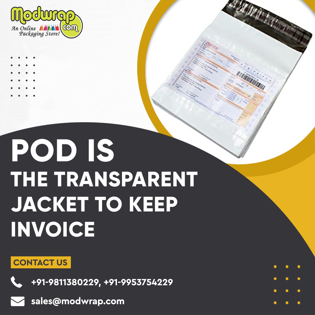 Keep your invoices safe and secure during transit with our courier bags featuring a built-in pod jacket. #courierbags #podjacket #invoice #packaging #PackagingSolution #Modwrap