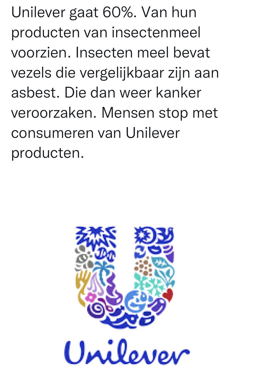 FG55949117's tweet photo. Boycot @Unilever!!!#boycotunilever https://t.co/MYZ7IyBJmb