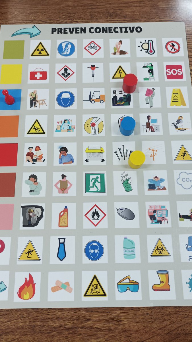 Y con un poco de retraso, por fin he acabado otro juego de mesa para el aula #Folerosreunidos #ABJ #PRL. Para repasar #PRL. PrevenConectivo , un juego en dos formatos: cartas y tablero. 
Conéctate a la prevención #Folcomparte

👉tamarafolera.com/uncategorized/…