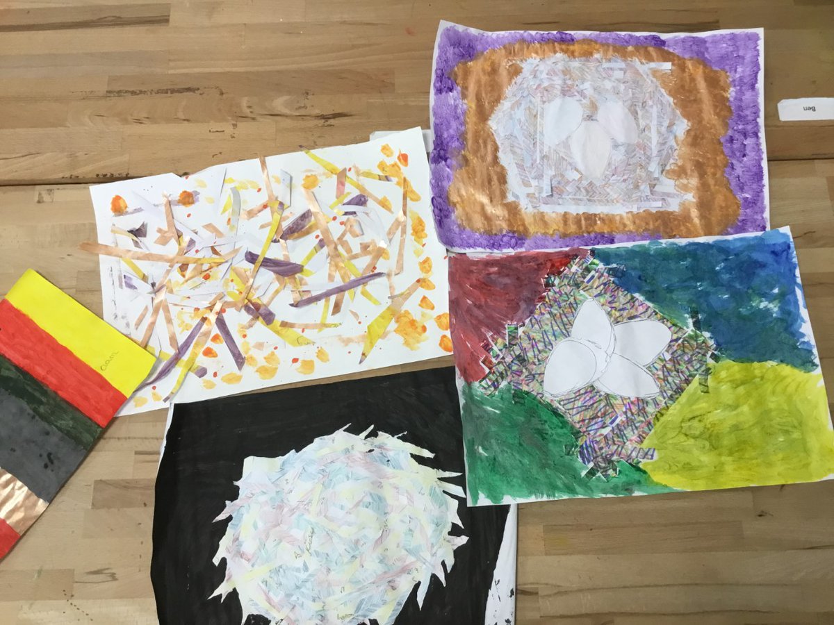Learners from Group AK participated in some art therapy after a cold day out! They were thinking about how to ground themselves and stay positive