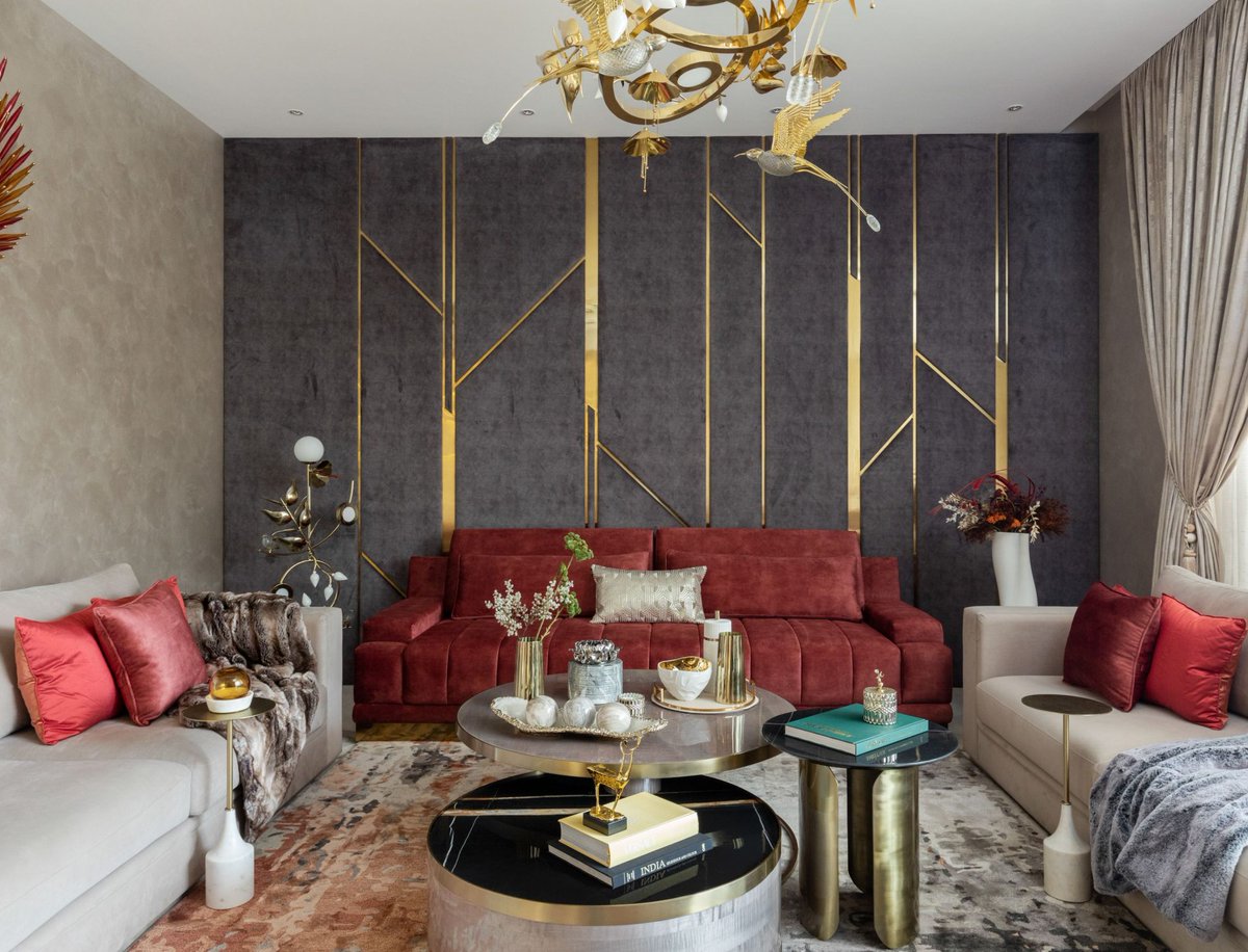 archinterind's tweet photo. #AIExclusive: #Extravagance is exaggerated at this opulent #Gurugram villa

With the 7,000 sq ft #Opulent #Villa, Delhi-based design firm The #Picturesque #Studio aims to redefine maximalist luxury in #interior design and styling. 

https://t.co/SlPod1w7zy https://t.co/kNeLu9GxS9