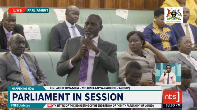 Fireliglntfi's tweet photo. Hon Abed Bwanika: There is a big outcry in this country. For a person right now to access a license to ride a boda boda, you must be in possession of about UGX 300,000, including UGX 135,000 for a license.

#PlenaryUG #NBSUpdates #NBSParliamentLive https://t.co/kJSk8zNHV1
