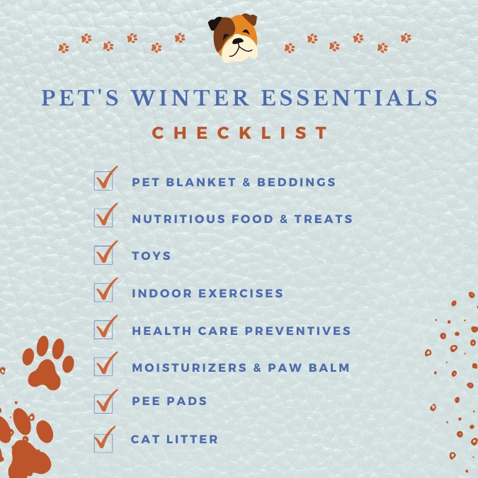 PetCareClub's tweet photo. Stock up your Pet's Winter Essentials to make your furry buddies' winters safe and fun.❄️
Here's the checklist to remind you all about your pet's everyday essentials.
#wintercare #petessentials #petneeds #instapet #usapets #petsarelife #petslovers #USA https://t.co/vRih0Lpv87