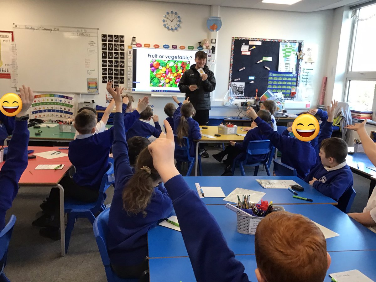 HilderthorpeSch's tweet photo. 4CT have loved their first Healthy living workshop with @childrensuni and @PhysFoundations. Fantastic learning about ways to stay healthy. #hildyear4 #hildsci #hildPSHE #hildPE https://t.co/NBqIShAvPI