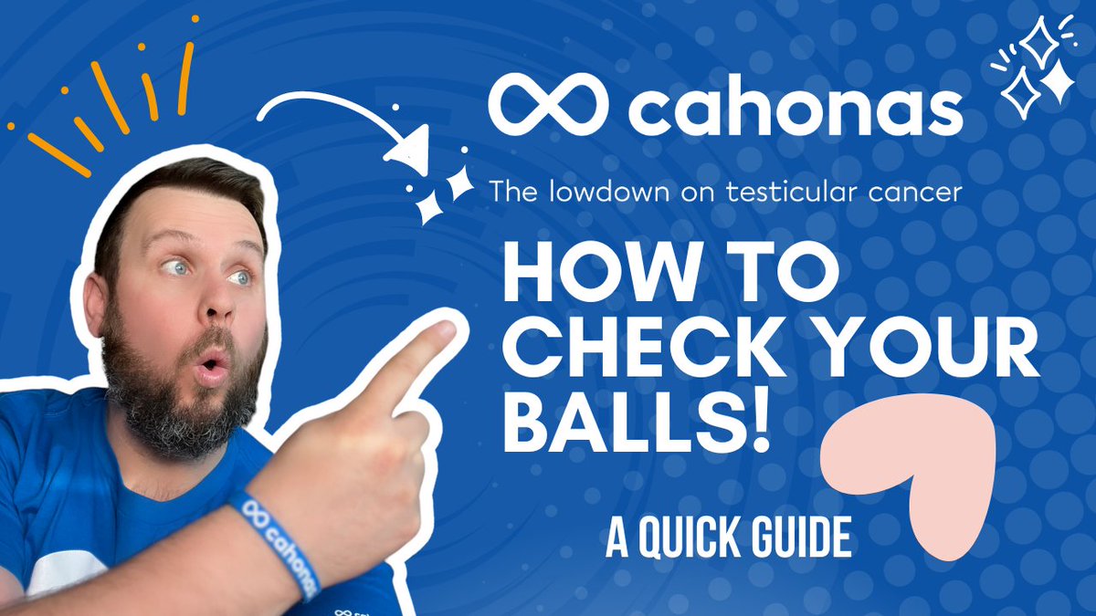 youtu.be/EqvFwl3H1Kc 
Use this video as a timer! it's one minute long ,The amount of time needed to check 1 testicle. Play it twice and that'll be your check time done. Unless you're like Paul and only have the one ball then just play it once! 
#checkyourballs