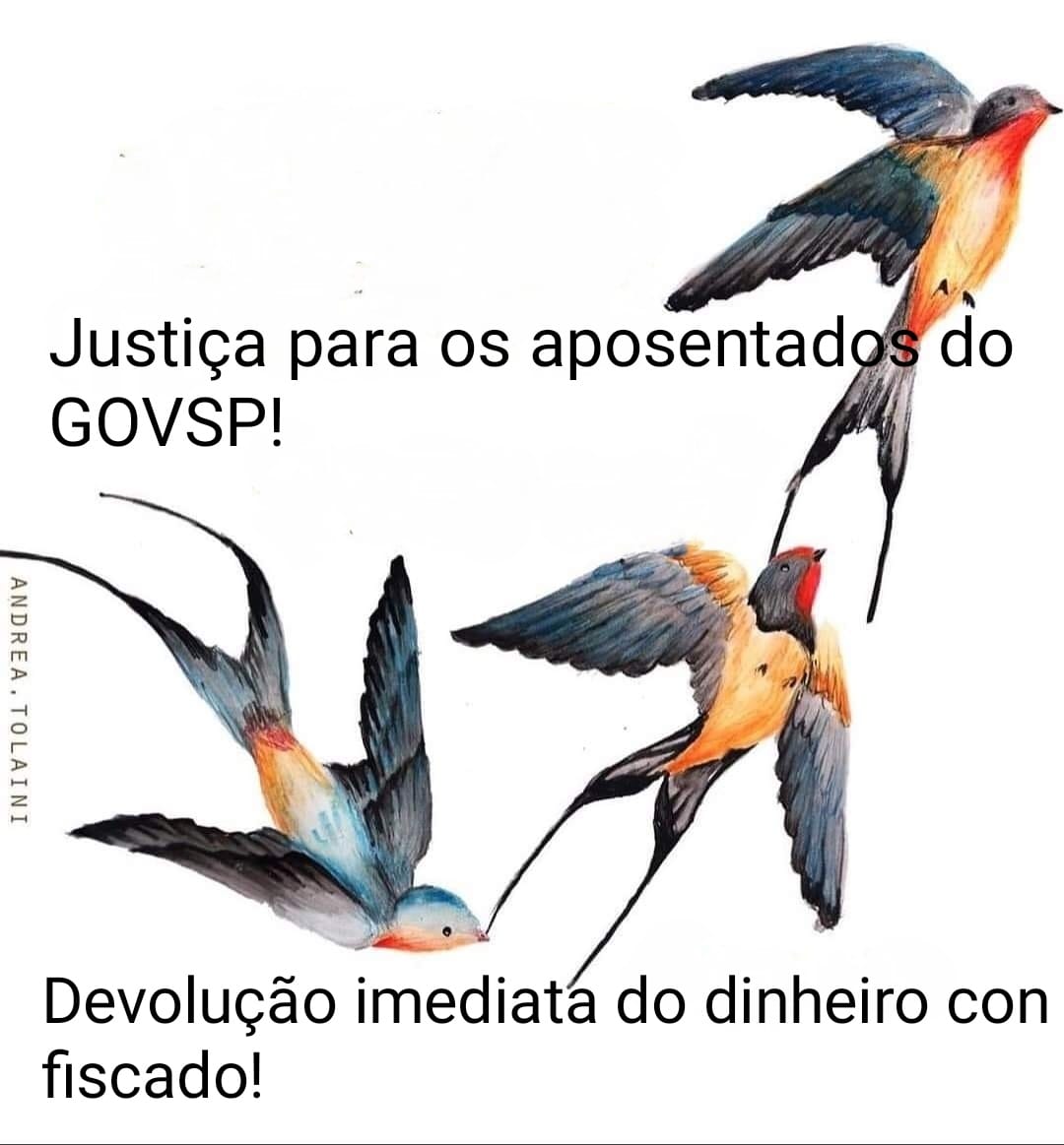 VaniSnia's tweet photo. "Pergunta que não quer calar: Por qual razão não devolvem aos Aposentados do GovSP o 💵❓ Inaceitável ❗🚨 @itamar_borges @vcamarinha @pl22sp @alexdmadureira @tarcisiogdf @gilmacisantos10 @carlaopignatari @republicanos10 @_andredoprado #AposentadoriaDignaJa https://t.co/dj66B62R1M