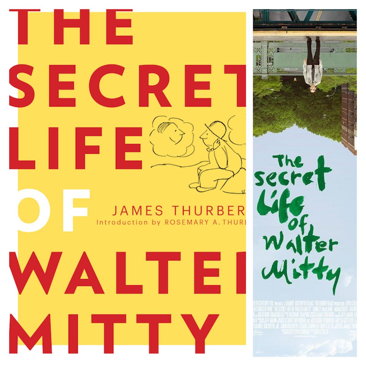 Classy Adventure film 'THE SECRET LIFE OF WALTER MITTY' was developed from short story,Which was published in 1939 JamesThurber in 'THE SECRET LIFE OF WALTER MITTY'