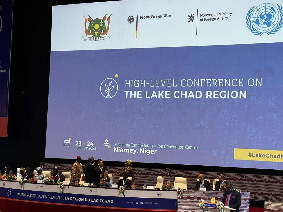 The 3rd High-Level Conference on #lakechadbasin is going on in Niamey to provide sustainable solutions. 

To ensure the safety of communities,  the humanitarian, development, peace and stabilization actors must integrate risk assessments into all their projects.