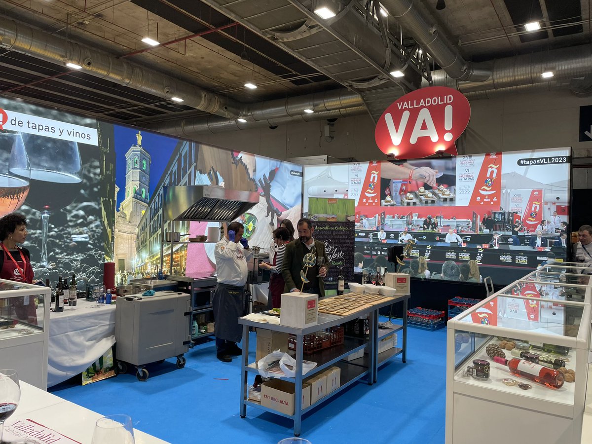 ncabarri's tweet photo. Detalles de @madridfusion #tapasvll @TurismoTenerife https://t.co/vovRNLUfNk