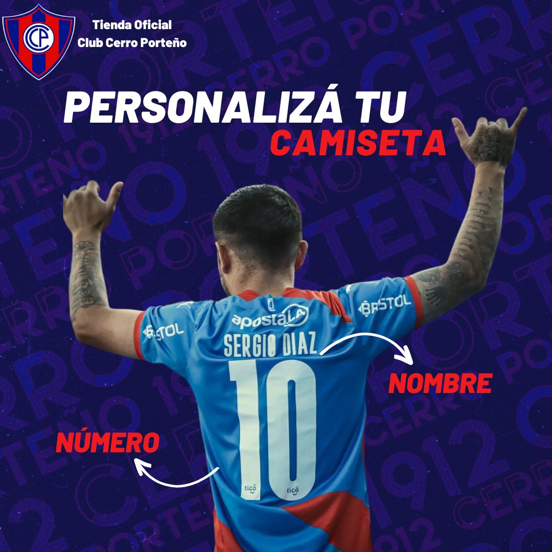 La Nueva Piel Azulgrana, otro diseño que formará parte de la historia de Cerro Porteño!
#camiseta #nuevomodelo #2023  #CerroPorteño #productos #oficiales #ccp #tiendacerro