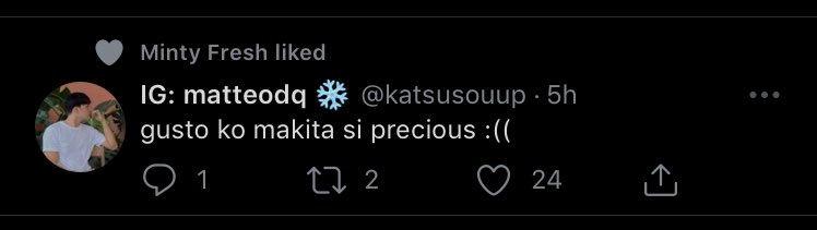 Kakabalik ko lang sa twt pero may pa ayuda na si Min sa #printy heart ko. Ako nalang ba yung kinikilig? Hahahahaha hoy minty, same usto ko rin makita si precious 🤧