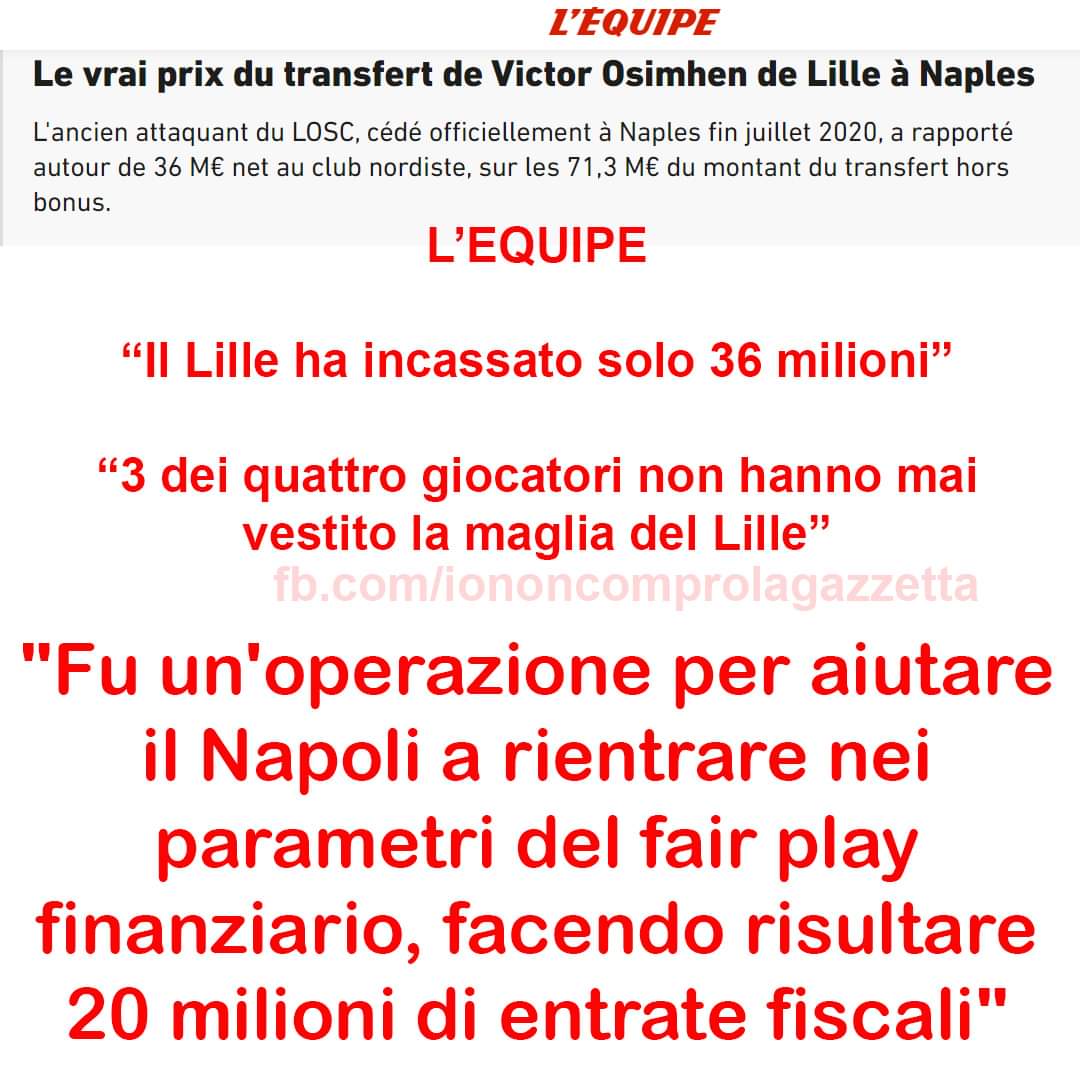 #FinoAllaFineForzaJuventus 
#FIGCMAFIA 
FATELO DIVENTARE VIRALEEEEE
(Fonte lequipe.fr/Football/Artic…)