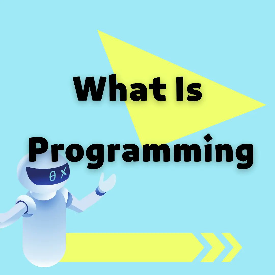 elk_pmg's tweet image. What Is #Programming?
View the latest post 😃

#programming 
#Programming_for_beginners