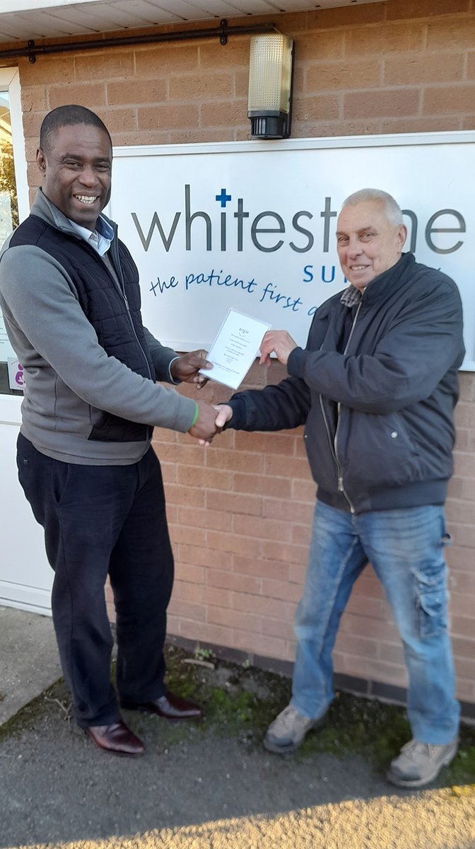Thanks to all those who took part in the survey. 🎊 Congratulations to our winner of a meal for two kindly donated by Ego at The Cedar Tree, Nuneaton, Dennis Vann. Click here to find out more and how your views will shape the services we offer in 2023: whitestonesurgery.org/news/congratul…