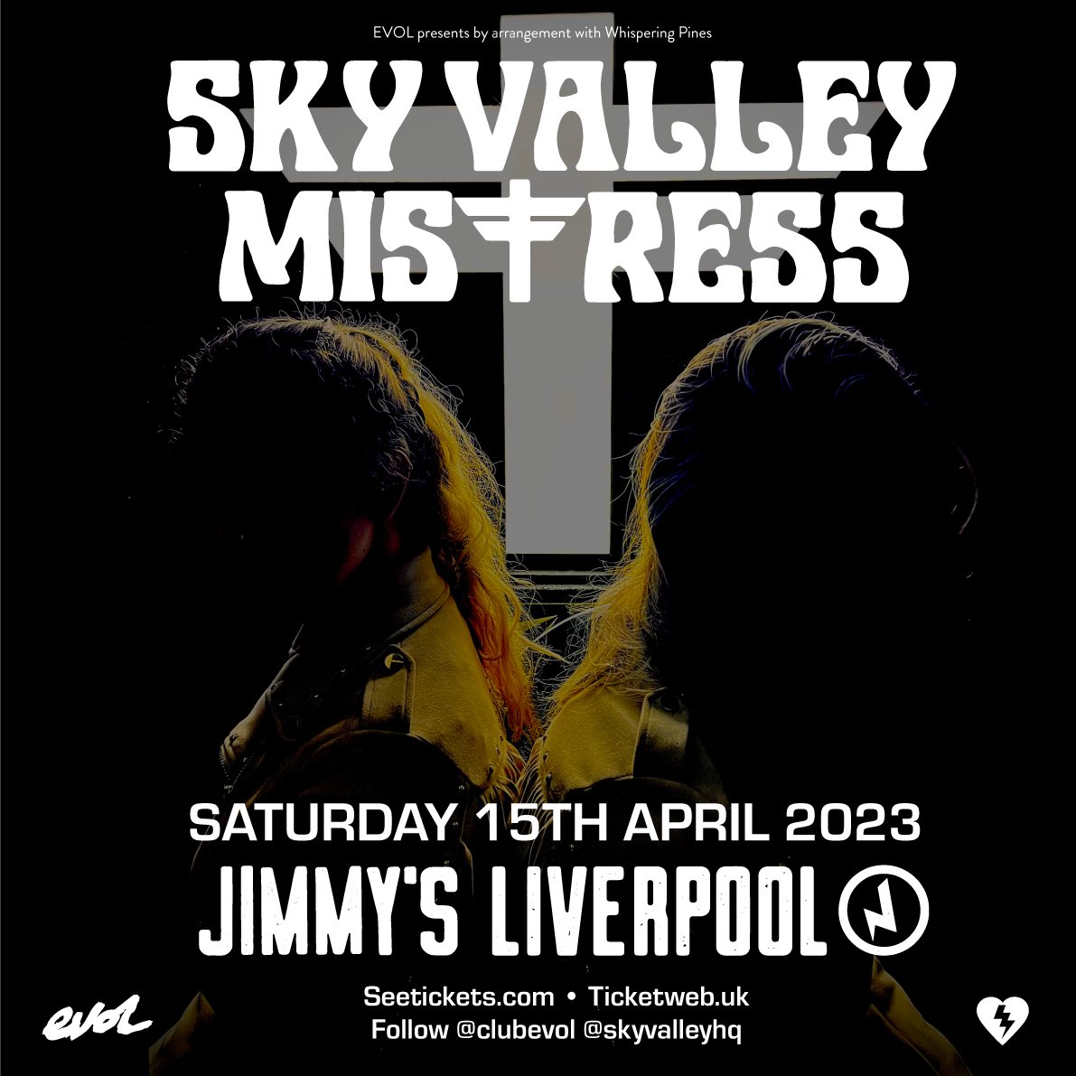 ***ANNOUNCEMENT*** Making their much anticipated return, Blackburn rockers SKY VALLEY MISTRESS (@SkyValleyHQ) take to the @JimmysLiverpool stage as part of The Celestial Comedown tour, Saturday April 15th. Tickets on-sale now @seetickets: seetickets.com/tour/sky-valle…