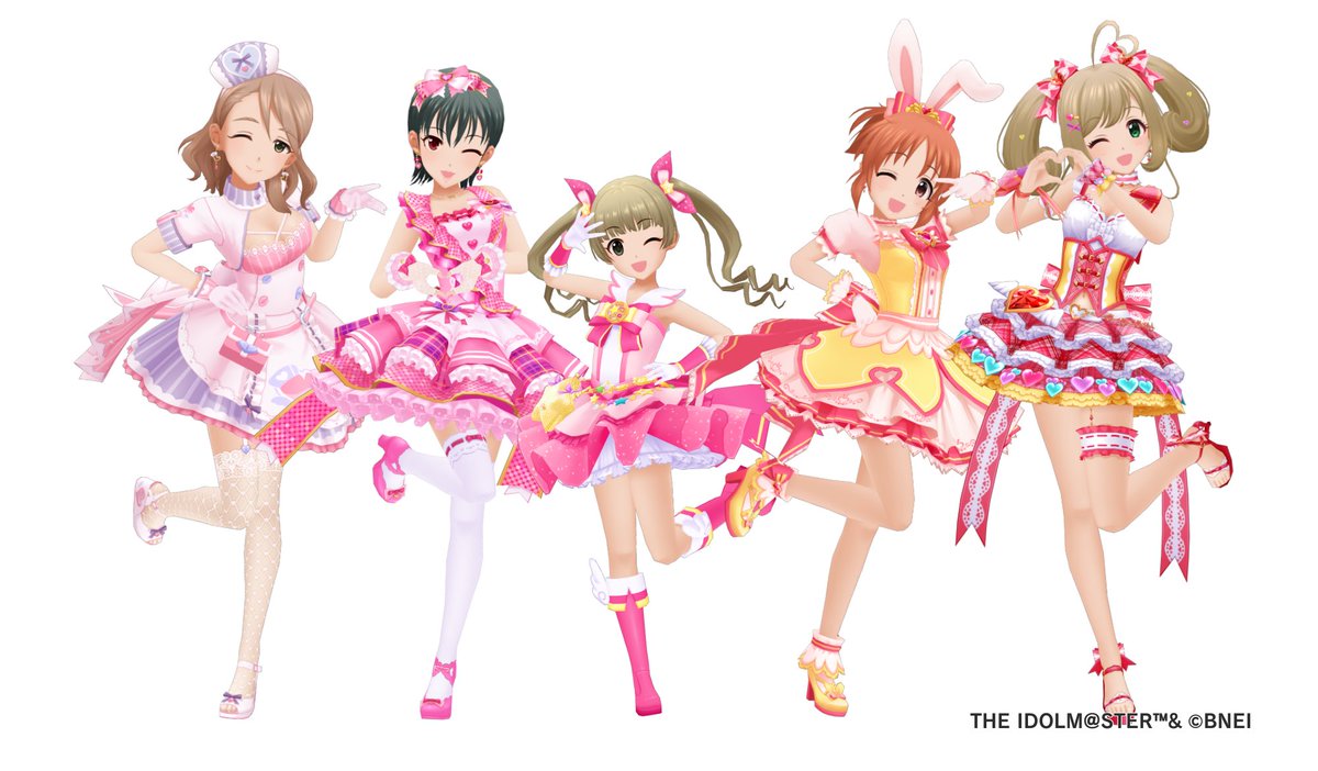 デレステ「デレステの限定と恒常で好きな衣装まとめた(ᐡ т ̫ т ᐡ) 」|るるが🌷のイラスト