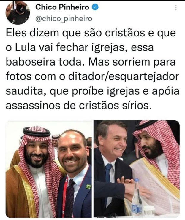 <a href="/BolsonaroSP/">Eduardo Bolsonaro🇧🇷</a> Toma vergonha na cara!