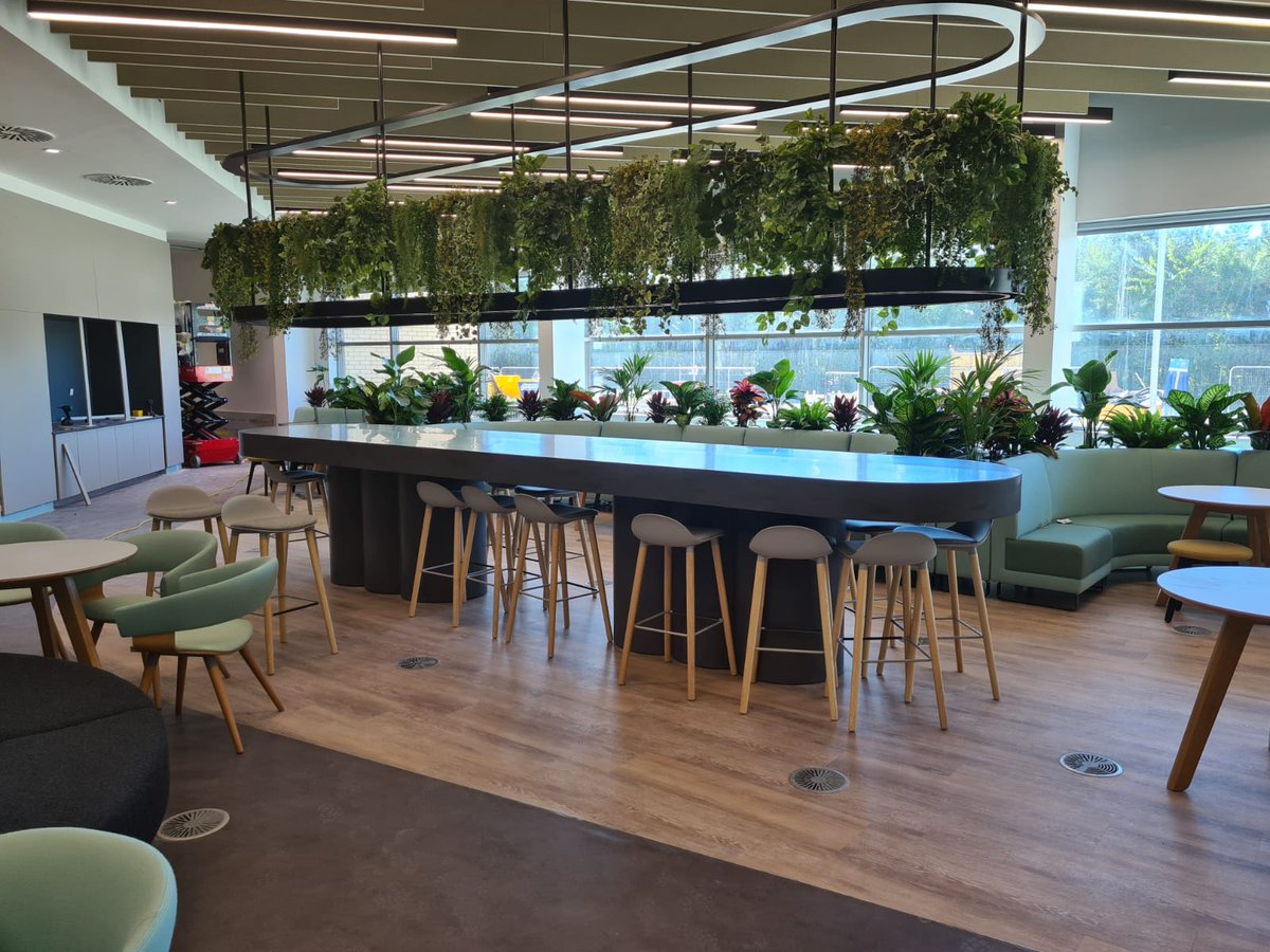 FloorForm's tweet image. Work completed at the Hut Group offices in Manchester, 13,000 m2 of Rubber, Ceramic Tiling &amp;amp; Carpet Tiles.