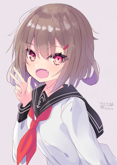 「この雷様に敵うとでも思ってんのかしら。ねぇ、司令官?」雷#艦これ版深夜の真剣お絵描き60分一本勝負#艦これ版真剣お絵描き60分一本勝負_20230123 