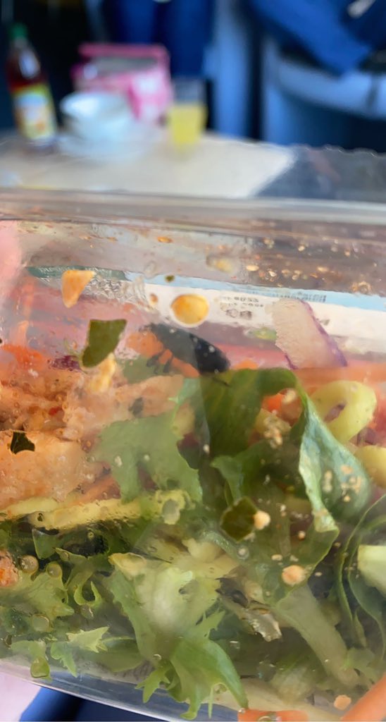 txarxj's tweet photo. @asda 

Any knowledge on what this bug in my pre-packed Salad is??

I know I need extra protein but this is a step too far. https://t.co/aKQSKFIioA