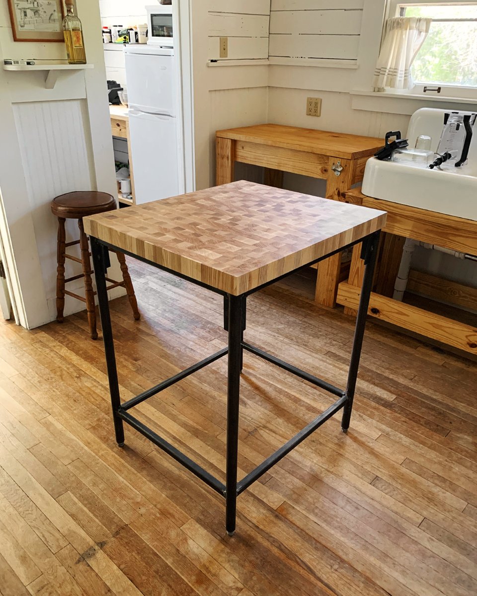 hardwoodlumber1's tweet image. An End Grain Butcher Block is one of the finest surfaces to cut or chop on. The wood surface is durable and will keep your knives sharp longer. We offer a variety of custom end grain countertop and cutting board styles at Hardwood-Lumber.com
#butcherblock #cuttingboard