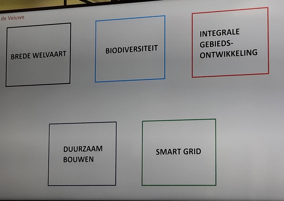 Vanmiddag een college sessie van de betrokken overheden (gemeenten, <a href="/ValleienVeluwe/">Waterschap Vallei en Veluwe</a> en <a href="/provgelderland/">Provincie Gelderland</a>) in de Kop van de Veluwe over de samenwerkingsagenda om de #ruimtelijke #puzzel te gaan leggen. Naar een integrale visie voor dit mooie en unieke gebied. #GPLG #NOVEX #RES