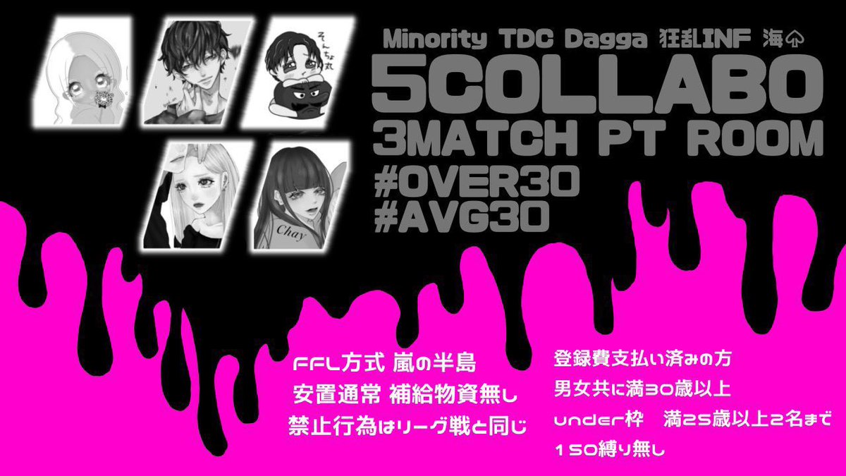 MTY_sonchou's tweet photo. 【本日の配信】
5team Collaboration Room
3戦pt制 from OVER30

という事で!!

今日はかなり寒いですけど、
家で暖まって、荒野で熱く🔥🔥

#Minorityの日常 22:00~
coming soon...

🔗配信リンク🔗
https://t.co/LtyRAOzIS9 https://t.co/YnVb9lzQF8