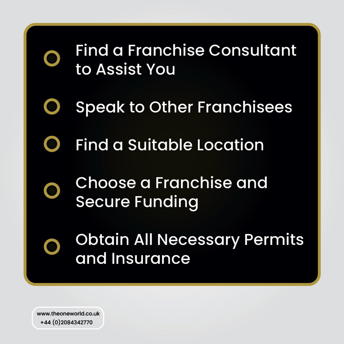 Opening a franchise in the UK is very rewarding when done correctly!
Get it right the first time and avoid making any mistakes by allowing us to walk you through the process 🤝
#franchisee  #franchising #franchiseopportunitie #franchisee #franchiseminuman #franchisemakanan #move