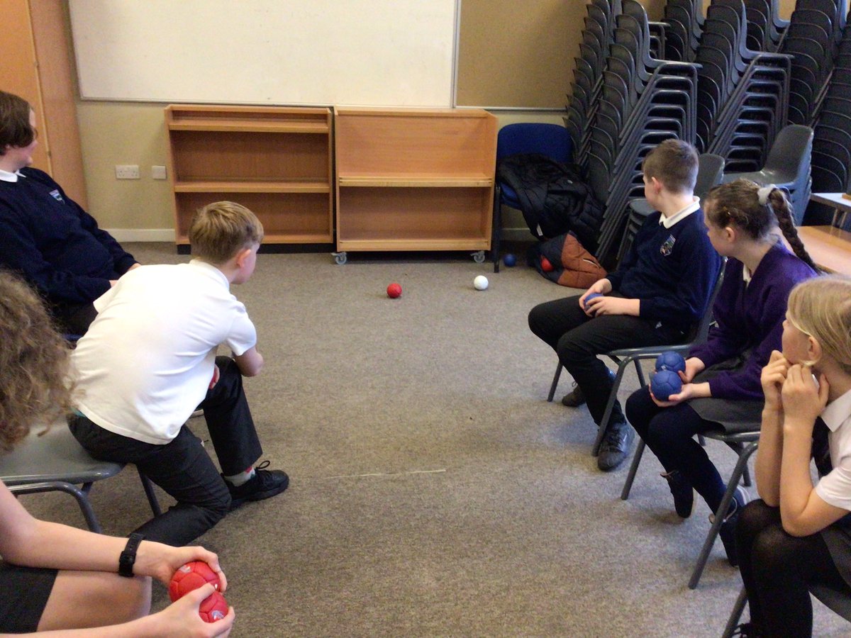 GlenboigSport's tweet image. A very competitive match of Boccia at our lunchtime club.  Great sportsmanship from all 👏 @NLActiveSchools @GlenboigPrimary #pupilled #accessibleforall #MakeItRightGPS @UNICEF_uk #RRSA #Article15