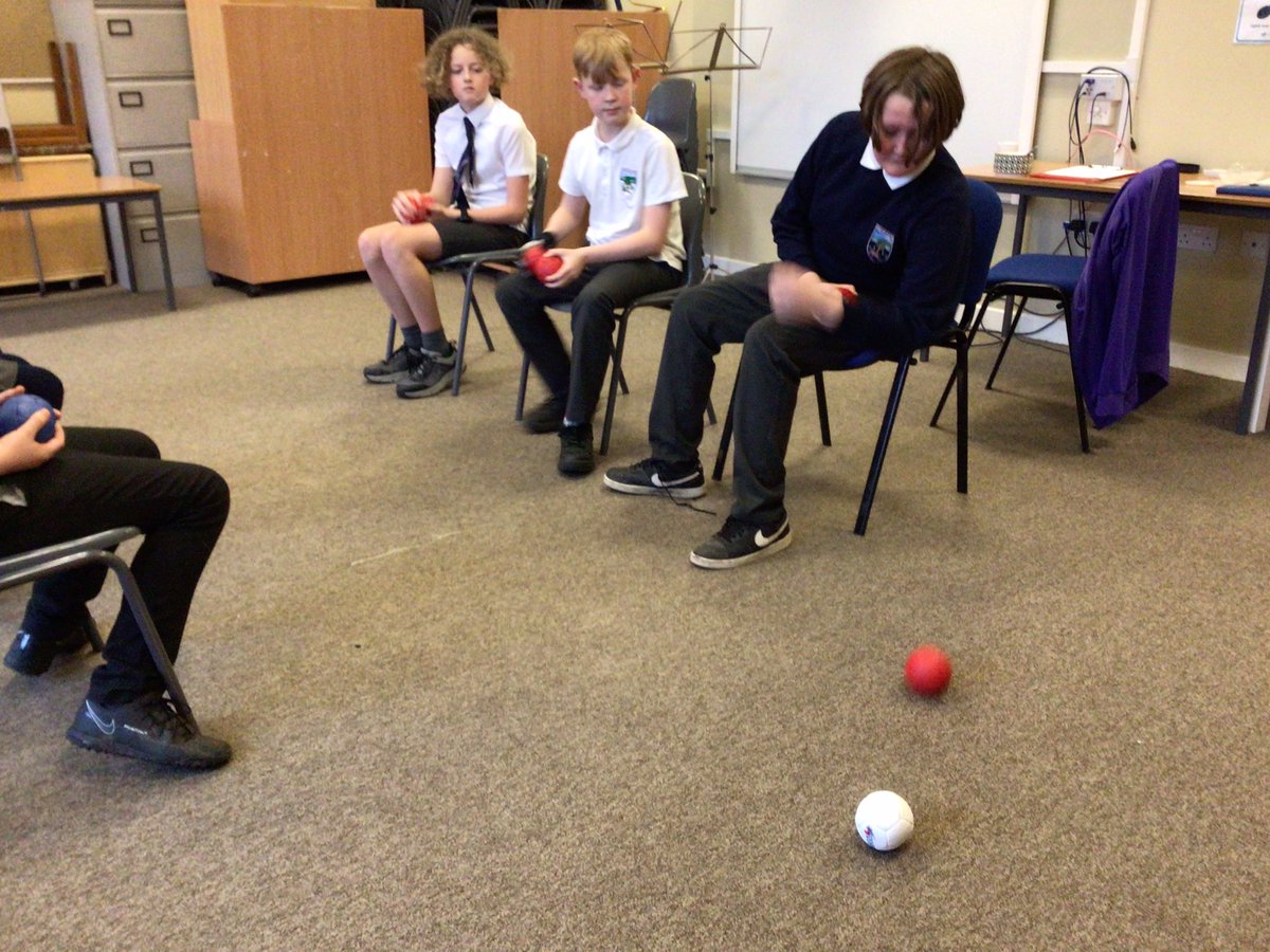 GlenboigSport's tweet image. A very competitive match of Boccia at our lunchtime club.  Great sportsmanship from all 👏 @NLActiveSchools @GlenboigPrimary #pupilled #accessibleforall #MakeItRightGPS @UNICEF_uk #RRSA #Article15