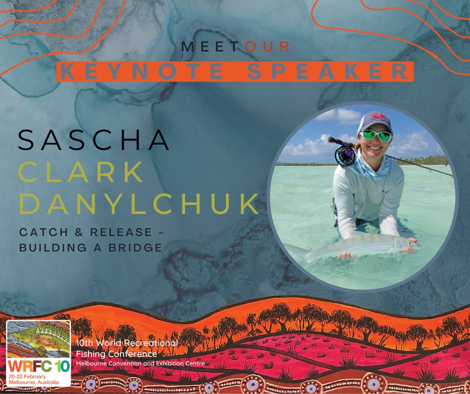 WRFC_10's tweet photo. #WRFC10 delegates will be fortunate to be able to tune into the keynote address, from @KeepFishWet's Sascha Clark Danylchuk, who will be leading the Catch &amp; Release theme.
 
To view the full program &amp; to register: https://t.co/ryMq05q3ef

#conference #fishsci #fishing #fisheries https://t.co/hBHJbzAntp