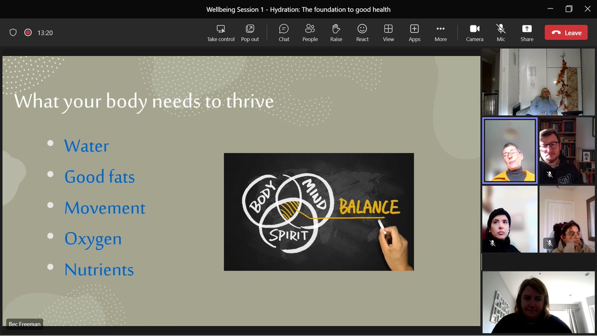 UnforgetExp's tweet image. A big thanks to Bec in our team who kindly ran a #wellbeing session this #lunch break to help our #team at Unforgettable Experiences to understand the importance of #hydration and drinking #water to help #brainhealth and our #physical bodies to stay #healthy.