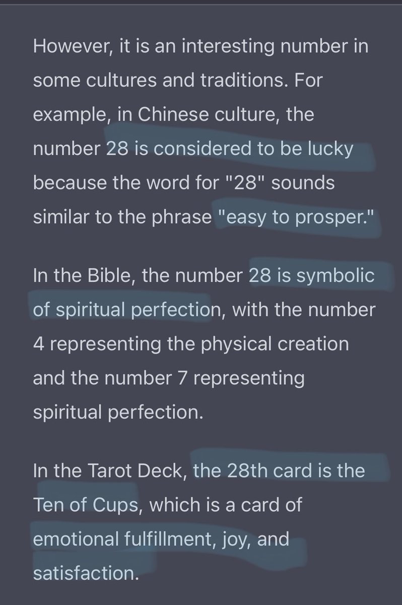 .
Chinese culture #28 #Easytoprosper.
#28 Bible #SymbolicSpiritualPerfection 
#28 #Tenofcups