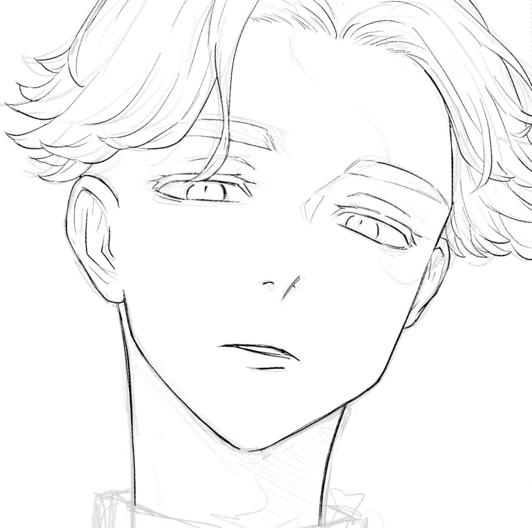 いつも思うんだけど、
色塗ったら下書きの表情なくなるのなんで? 