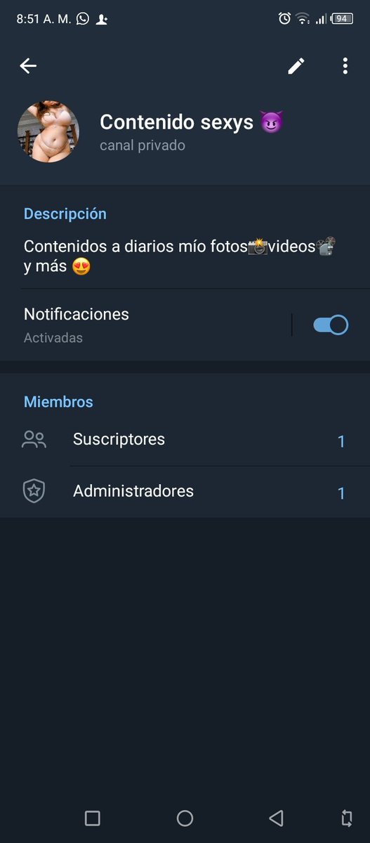 A ver quién quiere unirse a mi canal de telegram 😍 escriban al dm contenido diario anal y demas ufff