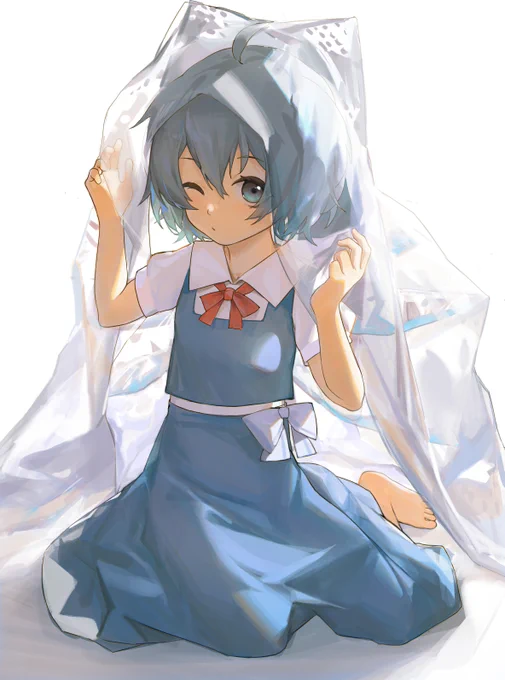 #大寒波襲来でチルノが大量発生してるらしいので繋がらなくていいから俺のチルノを見てくれ 