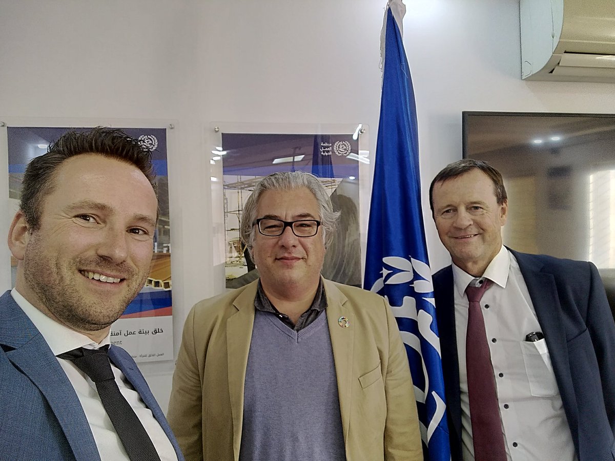 OstermeierMa's tweet photo. Coordination is 🗝️ Meeting the @UnitedNationsJO to align the work on #employment and #trade within the @UN family. Find out more about METI: https://t.co/QkaYhKCFy2 https://t.co/t7QIruPg64