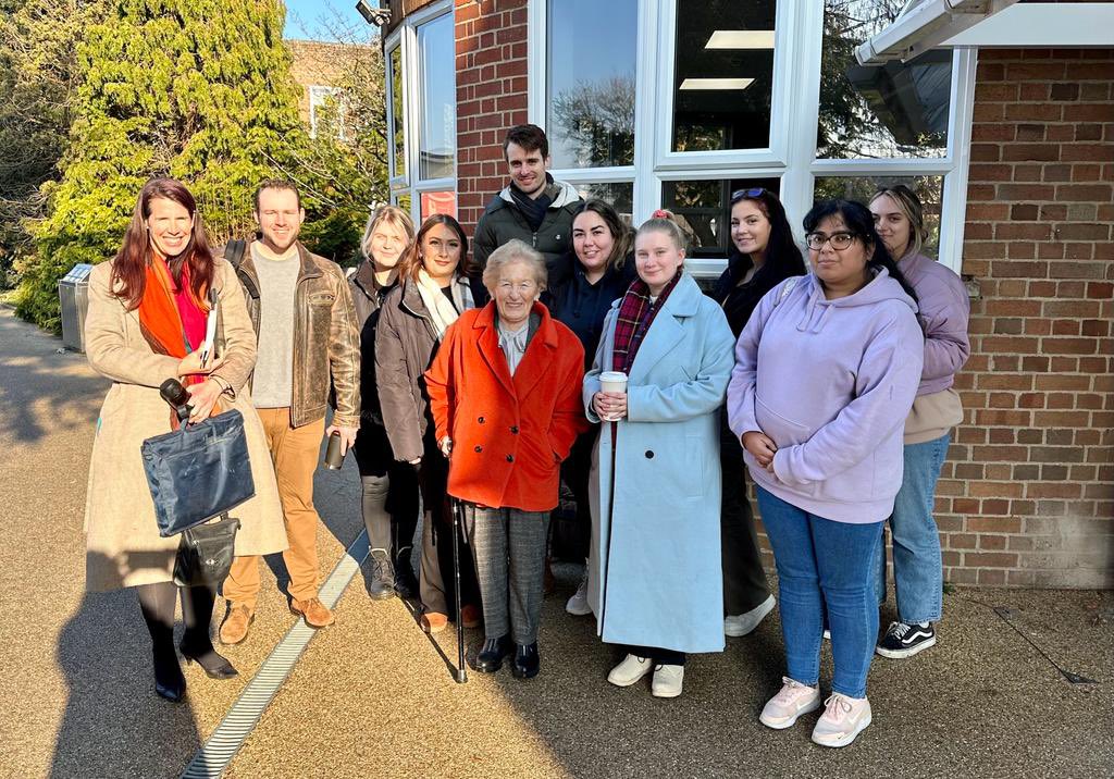 Such a privilege to meet Dr. Mindu Hornick and hear her story just Holocaust Memorial Day, thank you so much for your time <a href="/UWPGSEC/">University of Worcester - PGCE Secondary course</a>