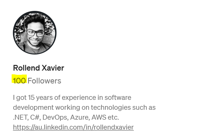 RollendXavier's tweet photo. Today I hit the 100 followers mark for my Medium, never asked people to follow me, so proud to contribute and will continue same.
#celebrations #medium https://t.co/vpXzE9HNta