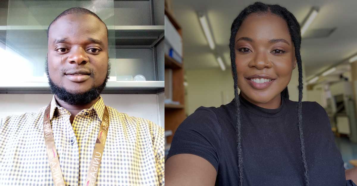 We warmly congratulate Amusat Olaitan (@Shaafeein, @SciUnisa) and Matumelo Ndlovu (@tumelo_ndlovuu @Official_TUT) on the Thieme #PosterPrize awarded at @SACI_chemistry. 👏
Check out their posters: fal.cn/3vljX 

#BisphenolA #Wastewater #StereoselectiveSynthesis