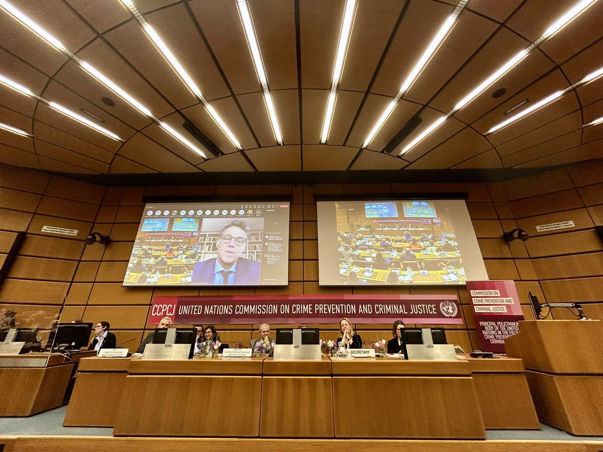 UNODC_OrgCrime's tweet photo. “@UNODC's research is very important to prevent, identify and prosecute human trafficking cases worldwide,” said Marcelo Colombo 🇦🇷, Prosecutor and #REDTRAM Coordinator. https://t.co/nkW1u1w2z6