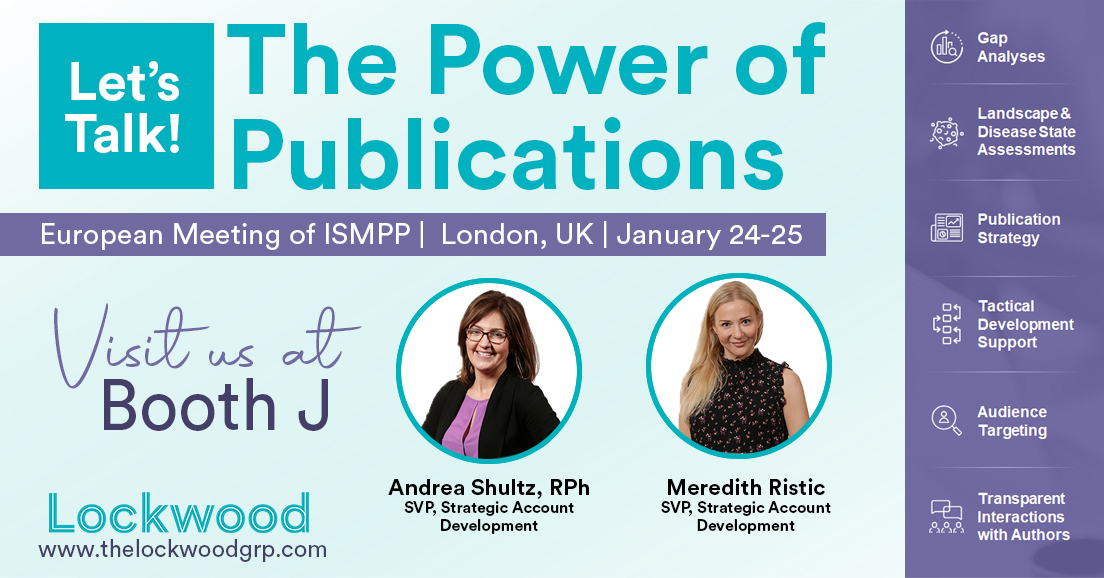 We're thrilled to be in attendance at the European meeting of ISMPP! Visit our team at Booth J to discuss the power of publications, and the importance of science in your medical communications strategy. #ISMPPEurope2023 #Publications #MedPubs #MedComms