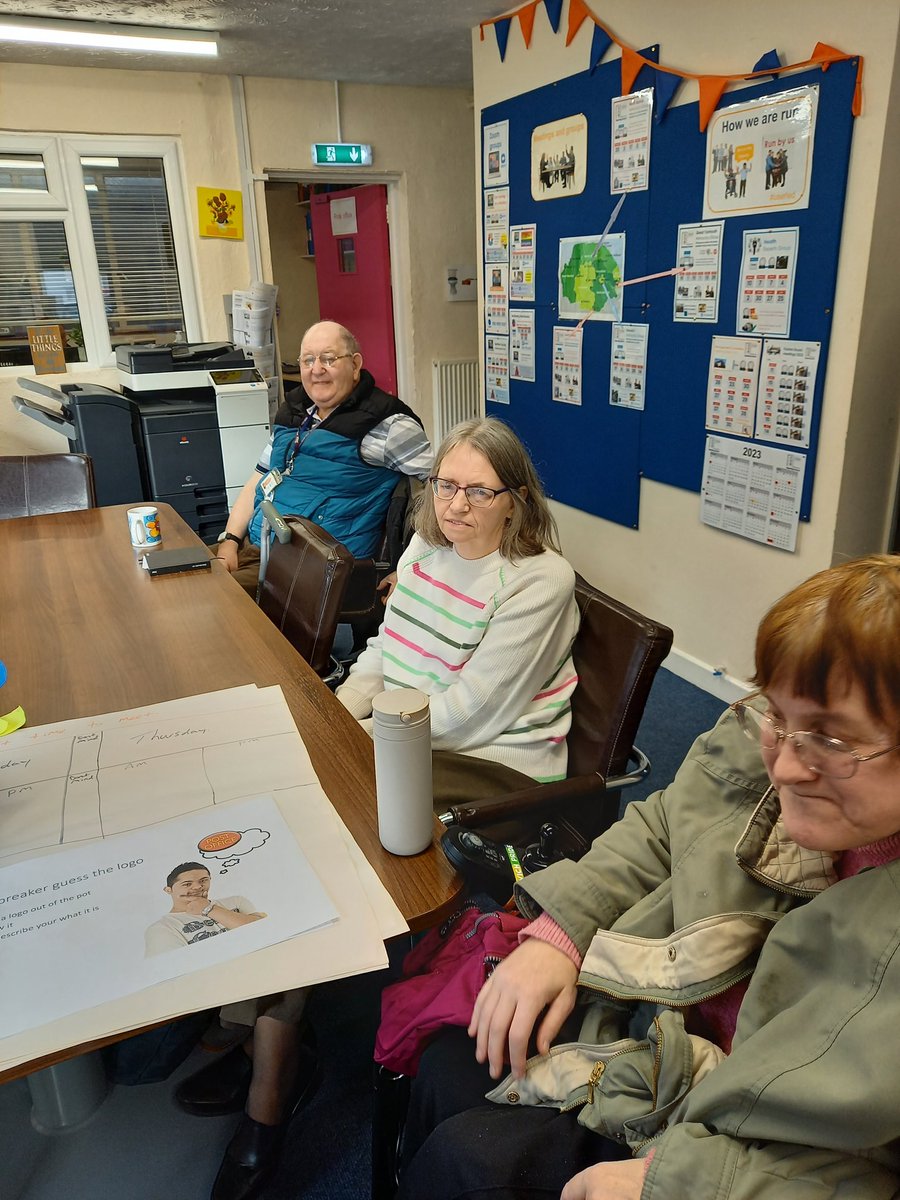 Exciting to be back to it with our Training Group meeting today 
#userled #LearningDisabilities
