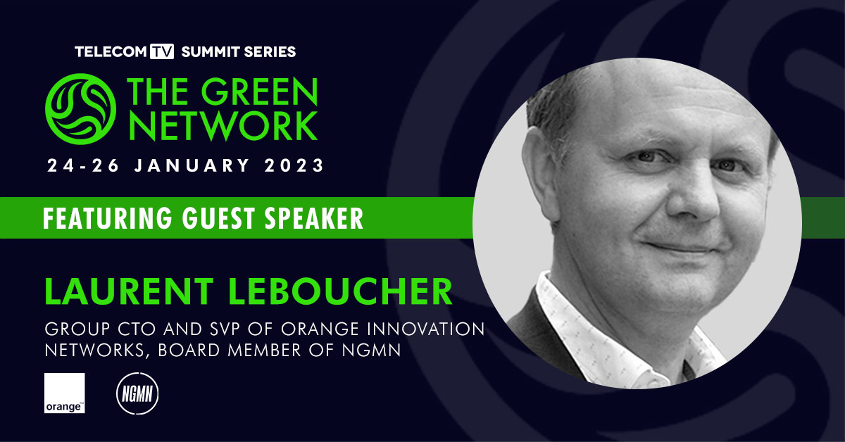 Join us at @TelecomTV's #TheGreenNetwork23 Summit! Today, our Board Member @lleboucher from @Orange will kick off Day 1 at 3:30 pm CET sharing how the attitude towards #GreenNetworks from partners, suppliers and customers has changed in recent years. link.telecomtv.com/ShCzExga #ngmn