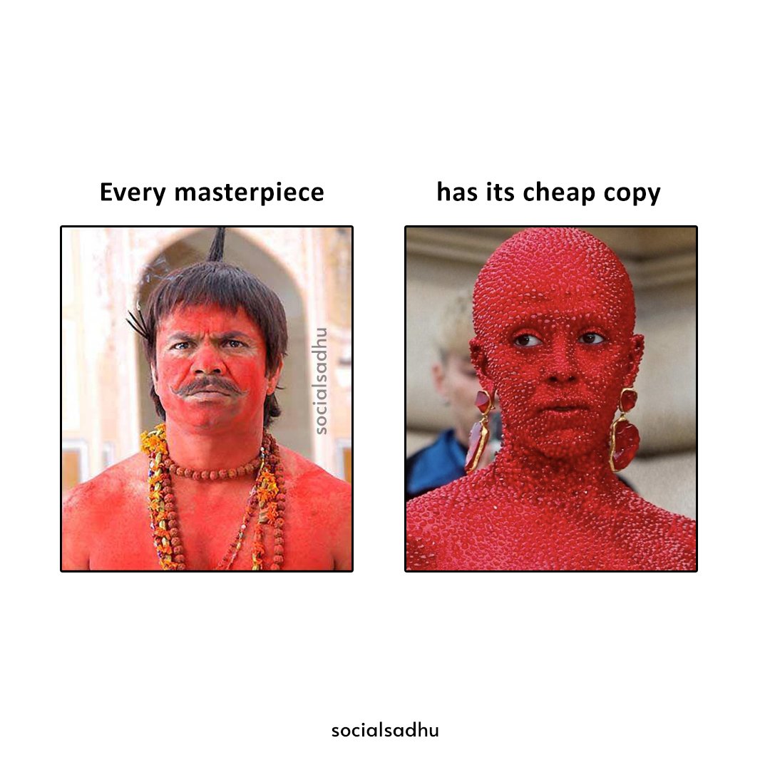 SocialSadhu's tweet photo. Our own masterpiece 😂

Rajpal Yadav Supremacy
.
.
.
#rajpalyadav #rajpalyadavfan #minimaldesign #socialmediastrategy #momentmarketing #mememarketing #topicalpost #creativeadvertising #creativemarketing #dojacat #parisfashionweek #funnypost #bollywoodmemes https://t.co/LnOHJXcagV