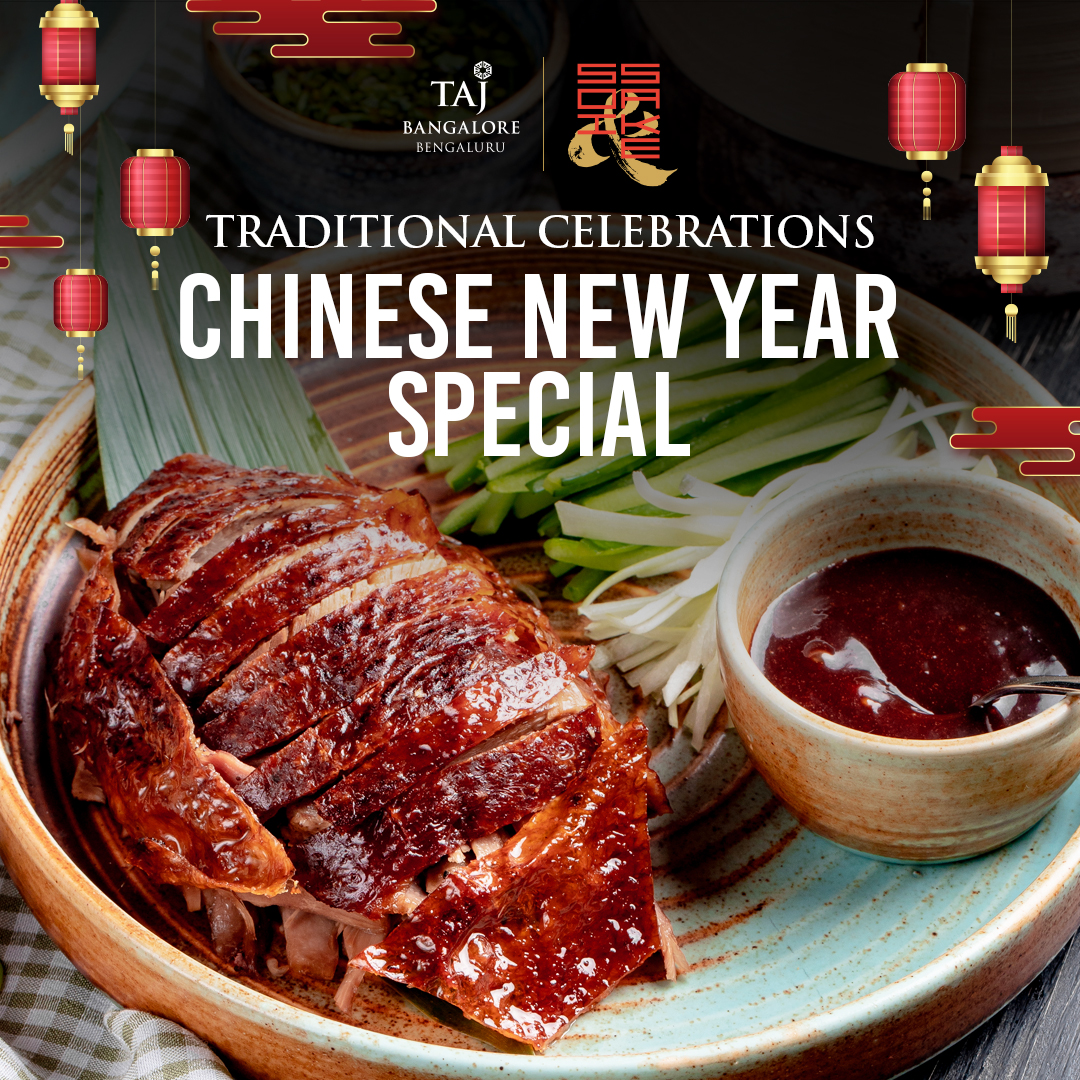 Celebrate the Chinese New Year with an authentic, festive special dinner. Dive into the flavourful best of Asian cuisine - a sublime treat for true connoisseurs. 

22nd to 29th January | Soi &amp; Sake

For reservations, call: +91 99867 59726

#TajBangalore #ChineseNewYear