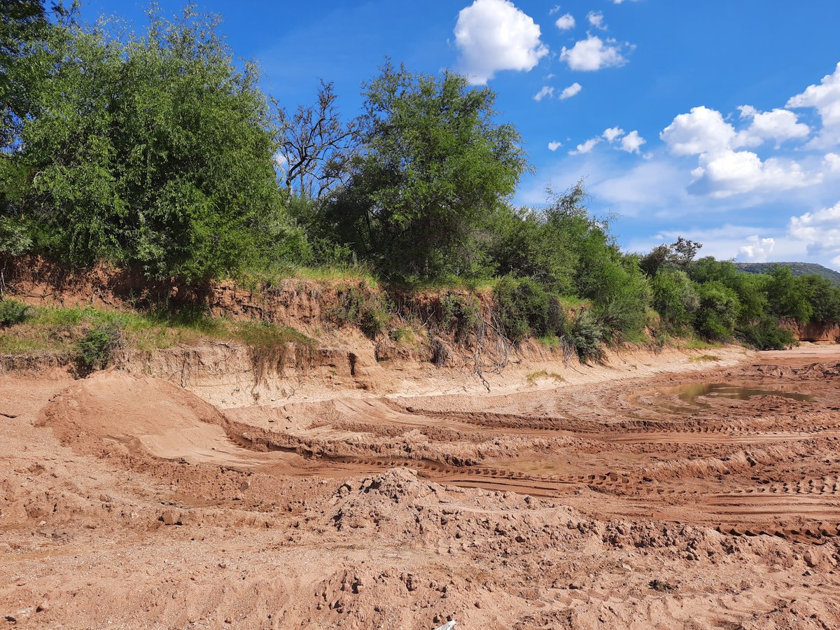 MagdalenaSmigaj's tweet photo. Learning so much about how local communities are affected by illicit #SandMining in #Botswana 🇧🇼. Heard many heartbreaking stories on the different socio-environmental issues they are facing and how all they want is the right to protect their precious resource.🧵 https://t.co/fmATWqnZLh