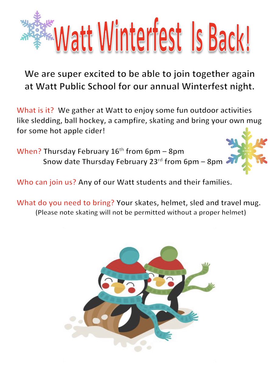 Watt Public School tweet media